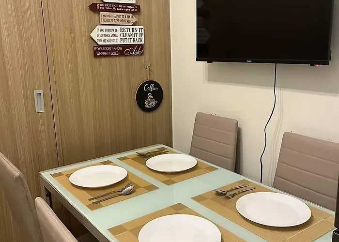 With Balcony Near In Mall Of Located In Shore1 And 2 Residences 3*
