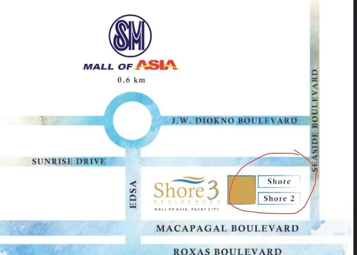 Aparthotel With Balcony Near In Mall Of Located In Shore1 And 2 Residences 3*