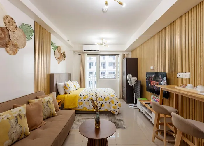 With Balcony Near In Mall Of Located In Shore1 And 2 Residences Aparthotel 3*