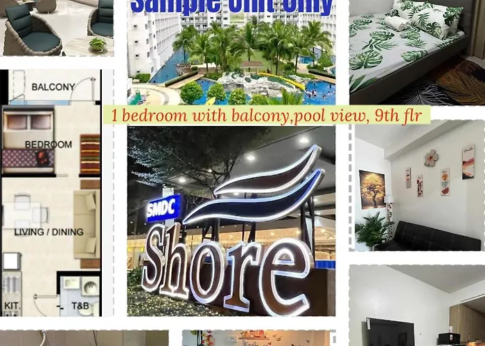 With Balcony Near In Mall Of Located In Shore1 And 2 Residences Aparthotel 3*