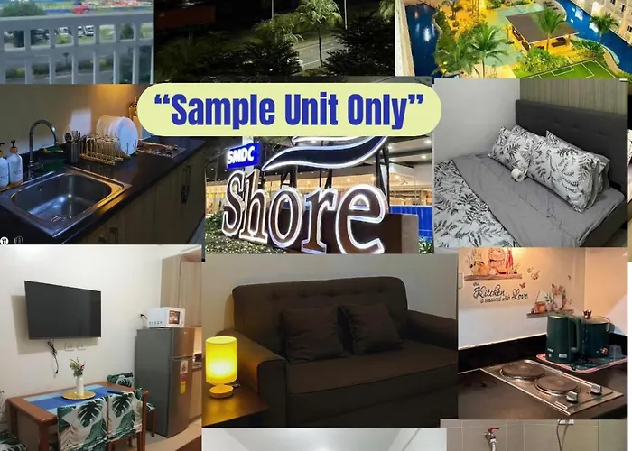 With Balcony Near In Mall Of Located In Shore1 And 2 Residences 3* Manila