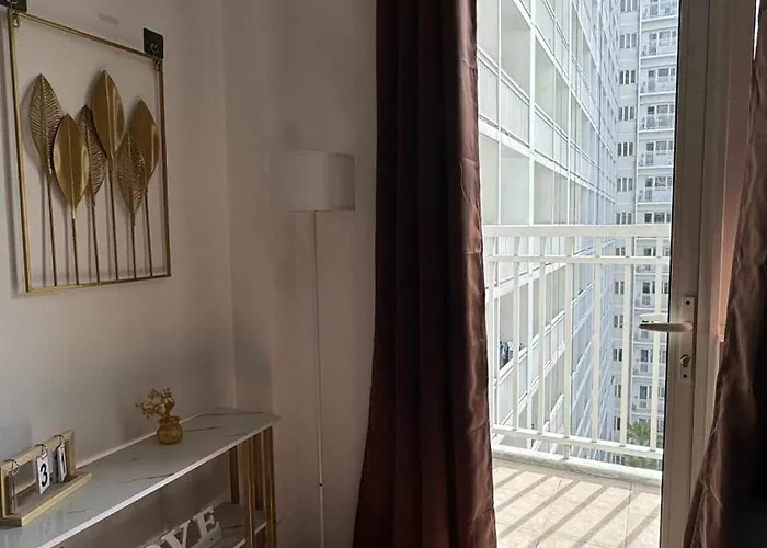 With Balcony Near In Mall Of Located In Shore1 And 2 Residences