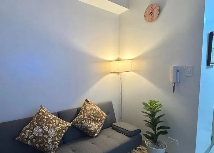 With Balcony Near In Mall Of Located In Shore1 And 2 Residences