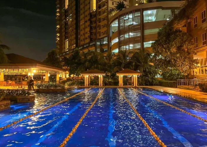With Balcony Near In Mall Of Located In Shore1 And 2 Residences Aparthotel Manila