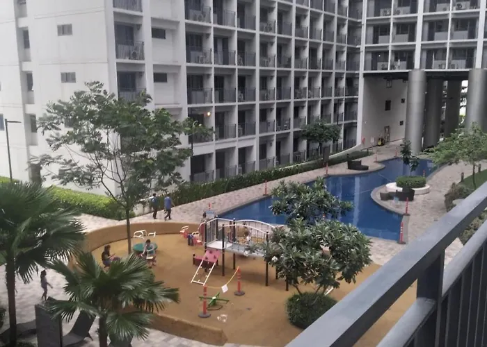 With Balcony Near In Mall Of Located In Shore1 And 2 Residences Aparthotel