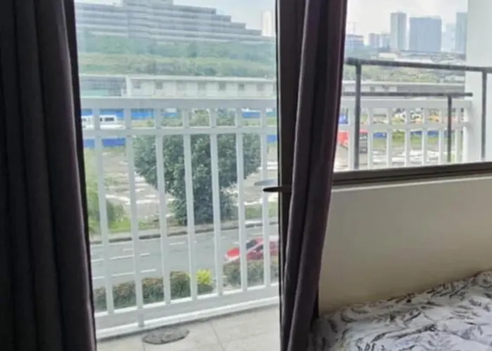 With Balcony Near In Mall Of Located In Shore1 And 2 Residences Aparthotel