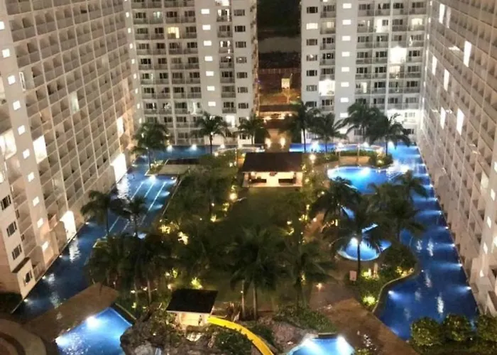 Aparthotel With Balcony Near In Mall Of Located In Shore1 And 2 Residences