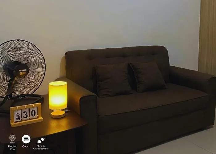 With Balcony Near In Mall Of Located In Shore1 And 2 Residences