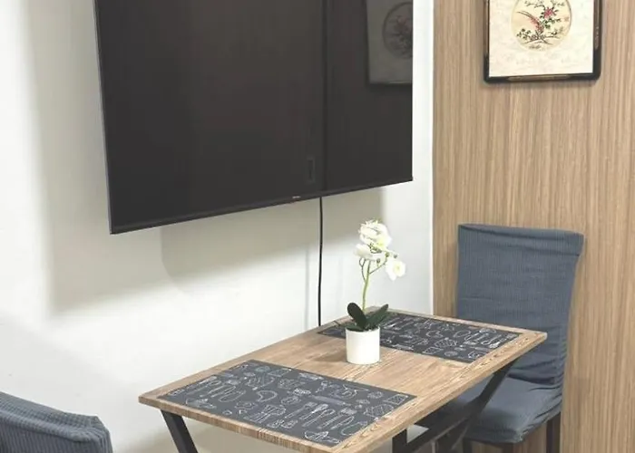 Aparthotel With Balcony Near In Mall Of Located In Shore1 And 2 Residences Manila